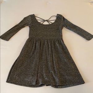 Black & Silver Cocktail Dress